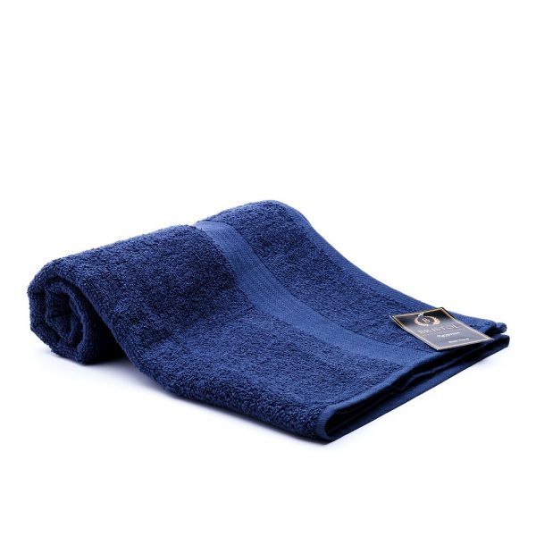 Egyptian Bath Towel Navy The Towel Warehouse