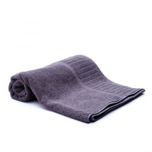 Galleon Charcoal Bath Towel