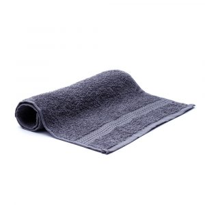 Urban Stitch Steel Grey Guest Towel