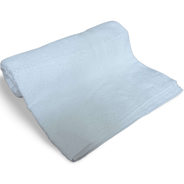 White Diamond Bath Towel White