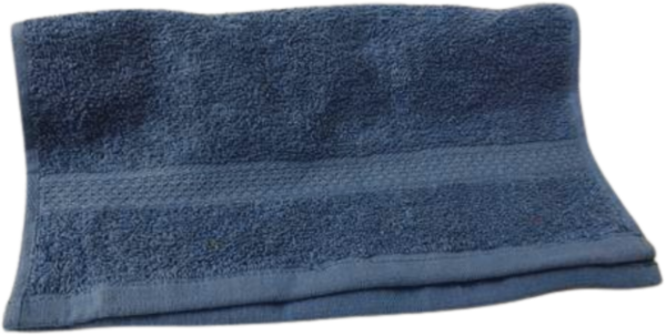 White Diamond Guest Towel Denim