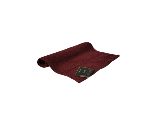 Egyptian Guest Towel Burgundy